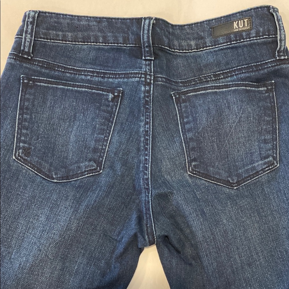 Kut from the Kloth Blue Flare Leg Jeans - Picture 4 of 4